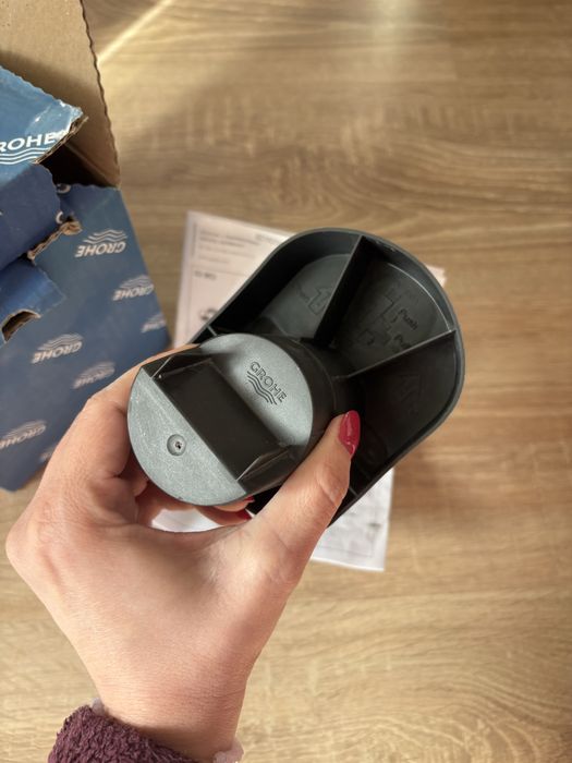 НОВ!!! Grohe EUROSMART смесител за вграждане за душ/ Черен мат