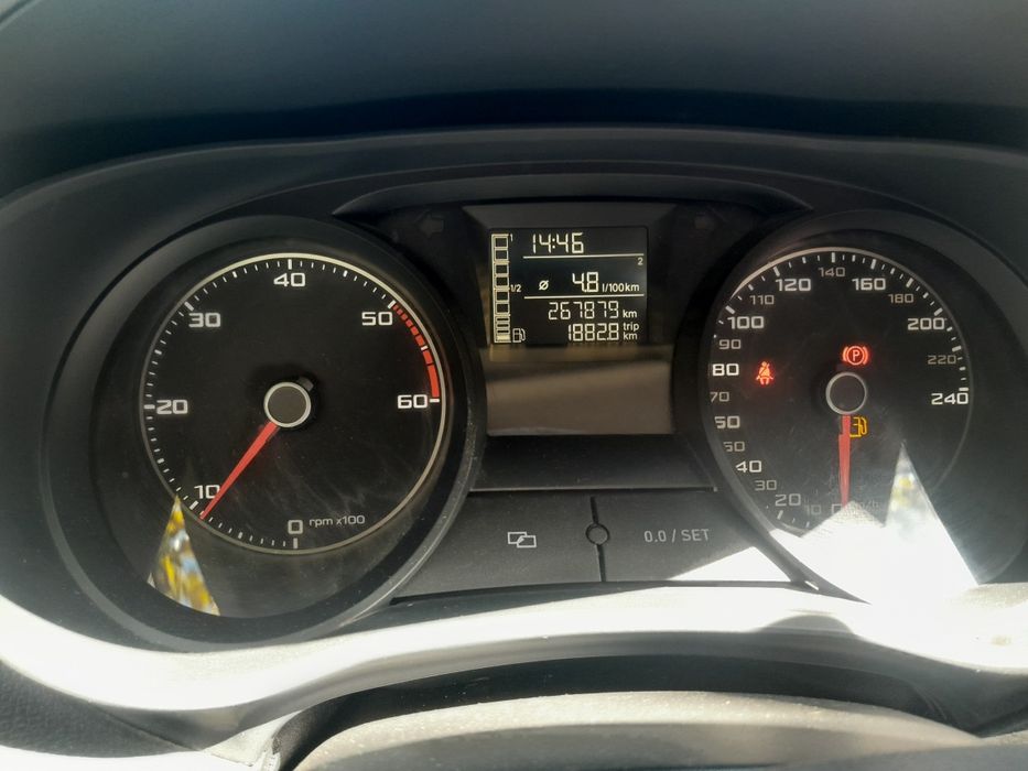 Seat Ibiza ST 1.2 TDI 2014 vișiniu