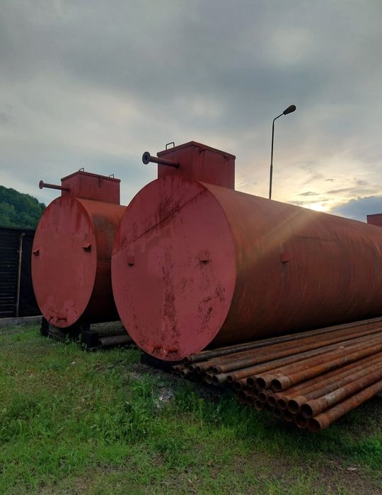 Rezervor metalic bazin fosa septică rezervoare metal 15mc 30mc 42mc 50mc