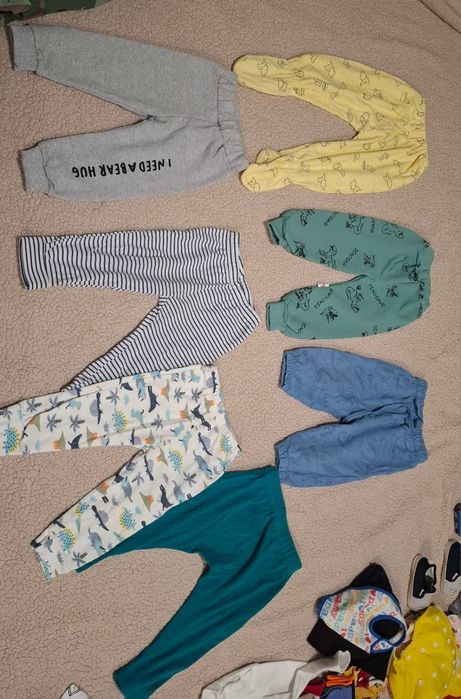 Пакет одежды на мальчика от 4мес.