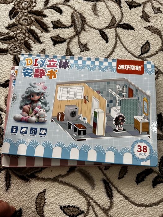 Новые игрушки для сборки в упаковки