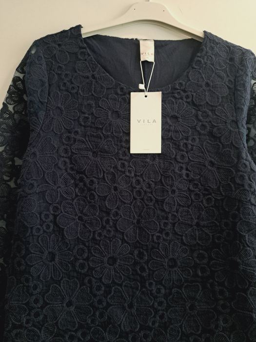 Vila рокля бродиран тюл р-р ХС