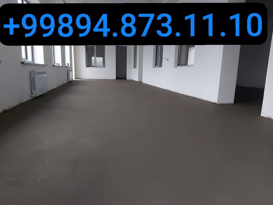 Сухой Стяжка пола  от 20.000 За кв²