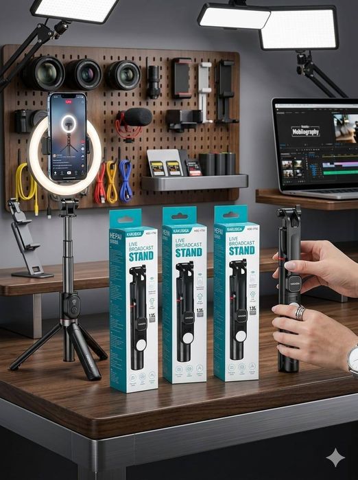 Монопод для телефона, держатель телефона