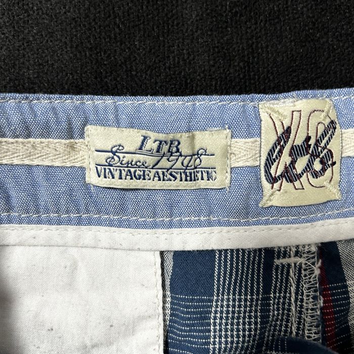 Pantaloni scurți în carouri LBT