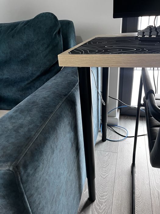 Etajera gen dulap cu birou integrat Ikea