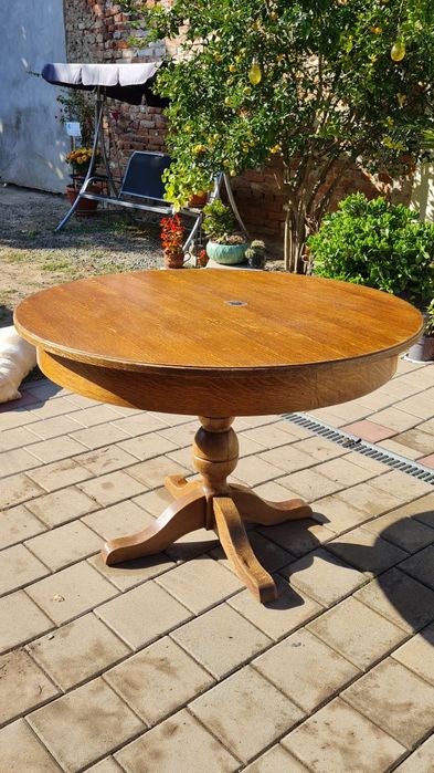 Vand masa rotunda lemn masiv
