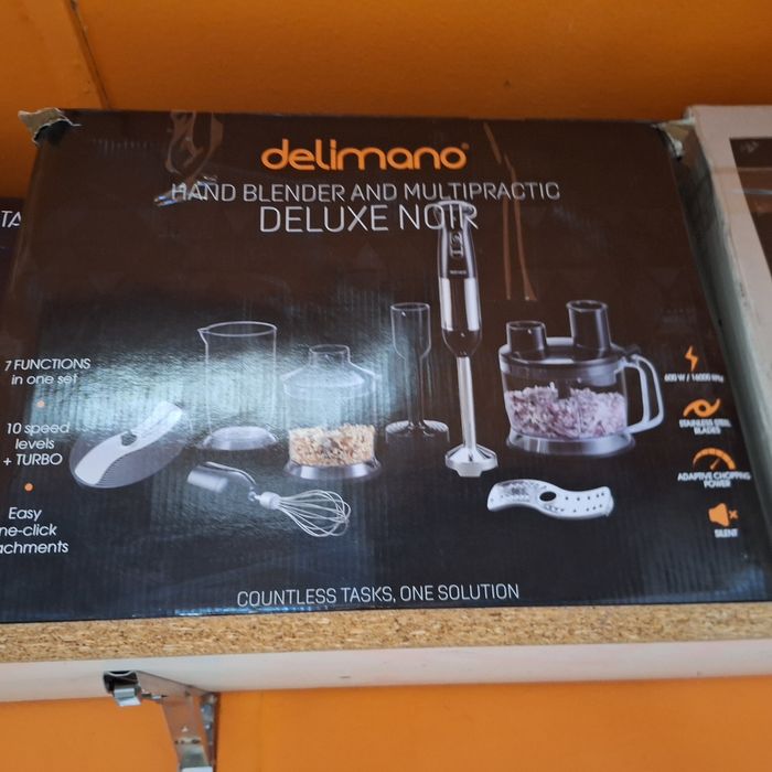 Делимано Мултипрактик 7в1 Пасатор/Миксер/Чопър/ренде и други