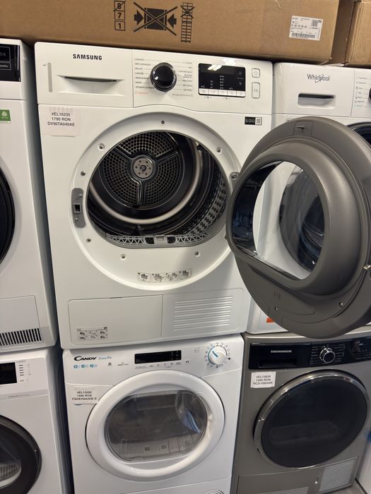 Uscător de rufe cu pompa de caldura 9 kg Samsung DV90TA040AE