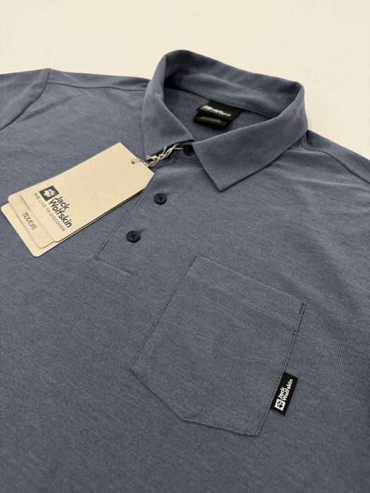 Tricou JACK WOLFSKIN (M barbat Terral Polo Nou outdoor hiking drumetii