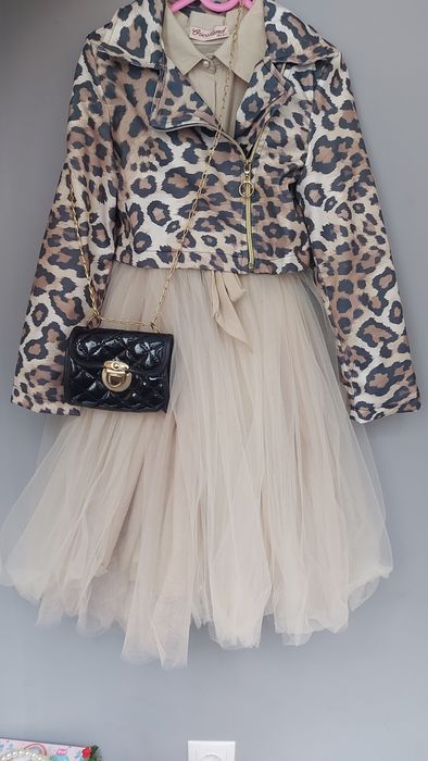 Рокля с яке и чанта 134