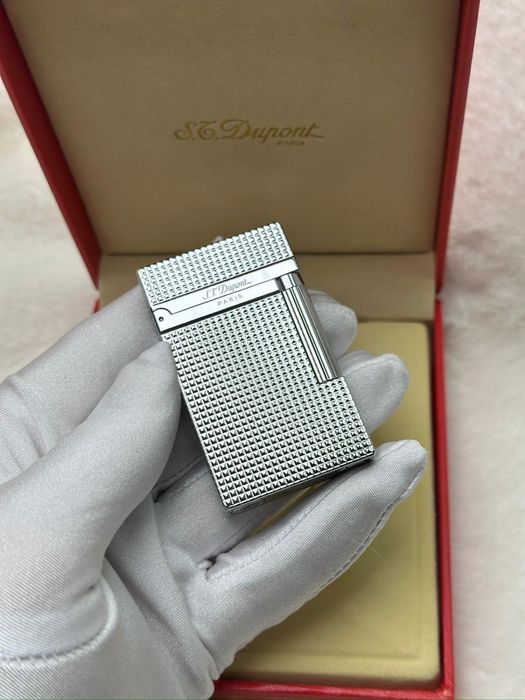 St dupont стоманена запалка