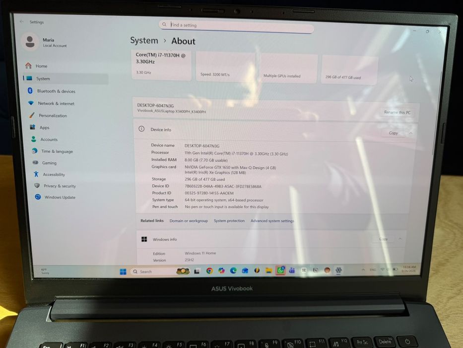 Laptop ASUS Vivobook