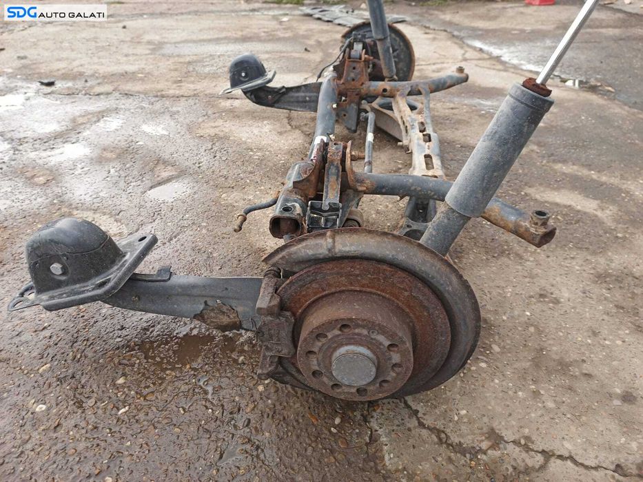 Punte Spate Completa cu Butuc Butuci Fuzeta Fuzete si Rulment Bara Torsiune Volkswagen Jetta 3 MK3 2005 - 2011 Cod 1K0505315BG [L1674]
