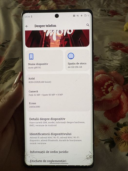 Telefon motorola g85