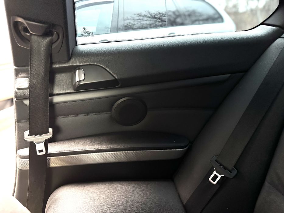 Перфектен черен кожен рекаро салон за бмв/bmw E92