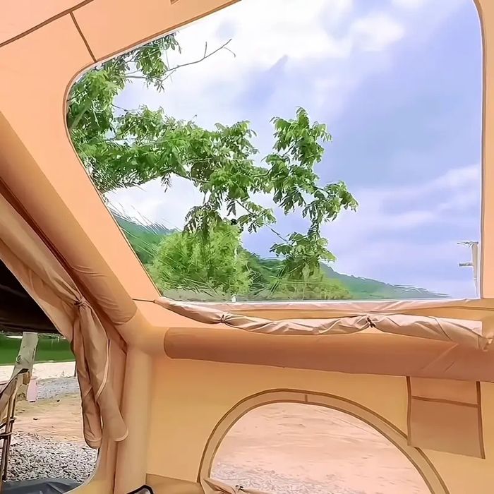 Надуваема палатка всесезонна 6.3 кв м. 3×2.1×2  м