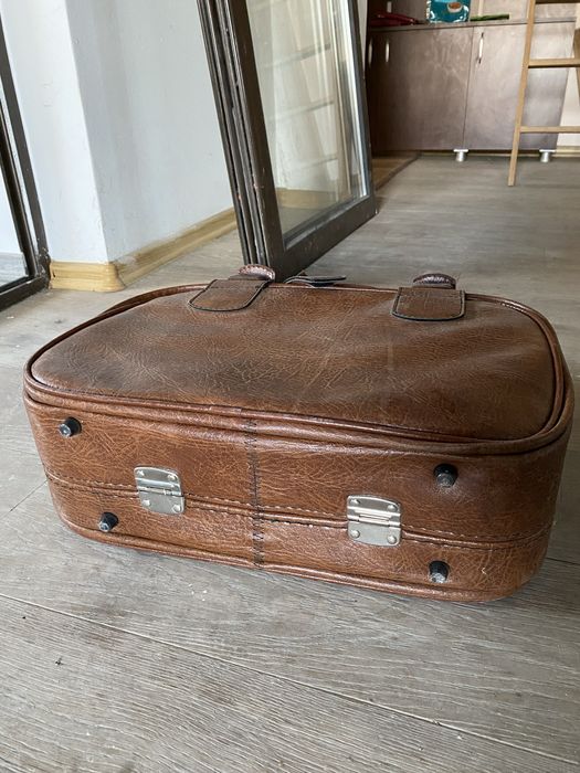 Valiza din piele Vintage