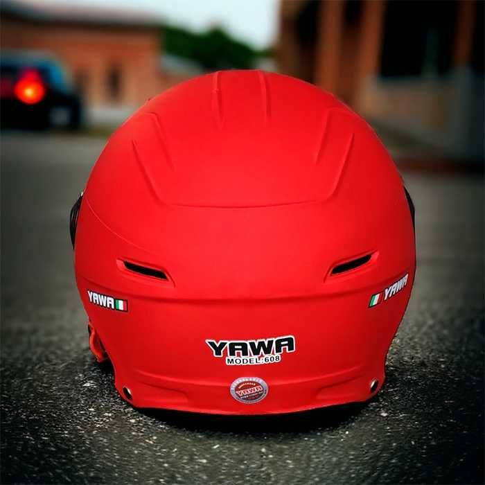 Каска за мотор, скутер, мотопед, тип канче, различи цветове