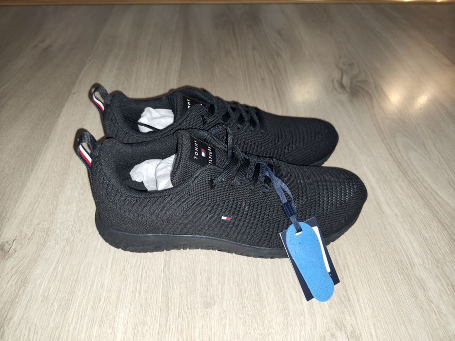 Tommy Hilfiger Signature Knitted Trainers M's, мъжки маратонки, обувки