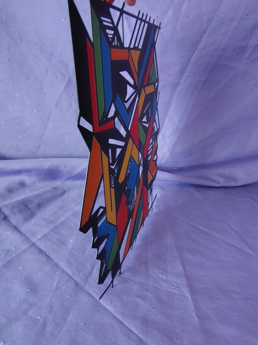 Artă decorativă metalică, abstract art