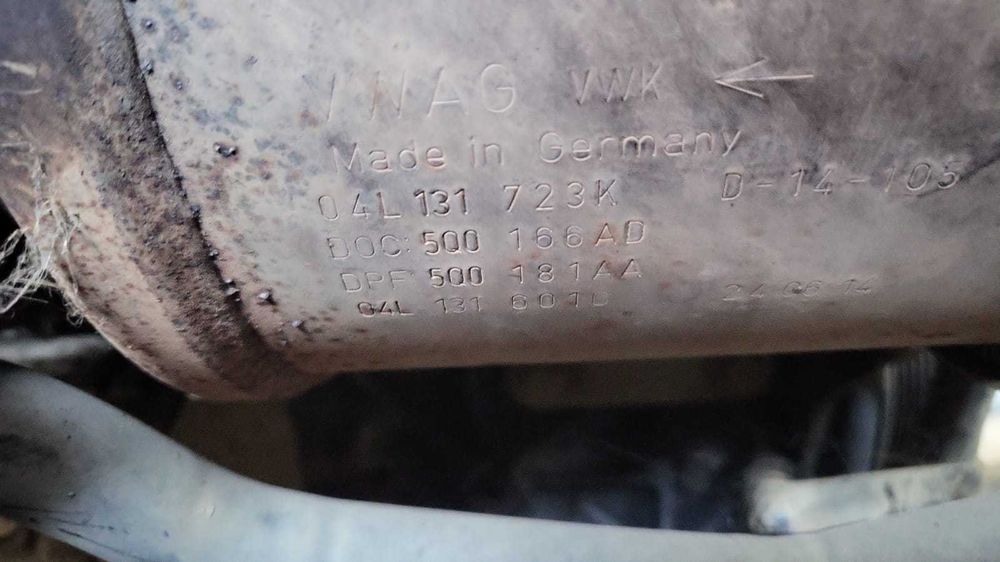 Filtru de particule Seat / Audi / VW - cod: 04l131723k - 5q0166ad