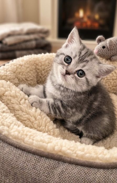 Котята шиншилла шотландские