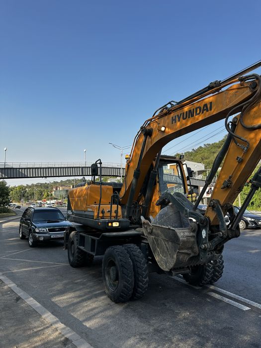 Услуги колесных эксковаторов