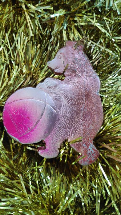 Игрушки ёлочные стеклянные СССР