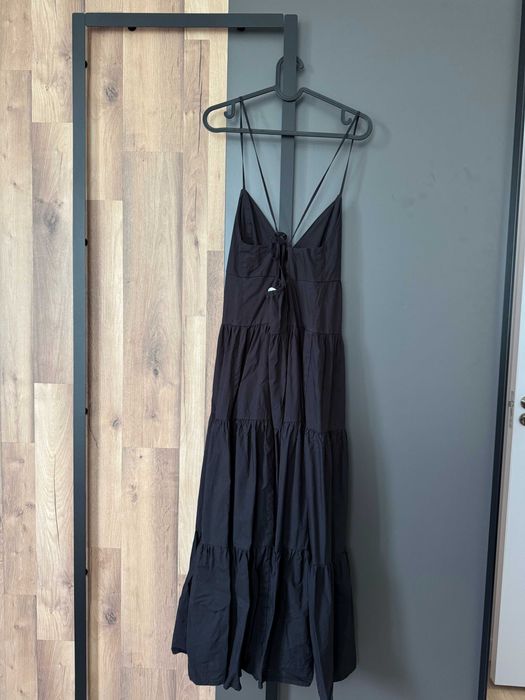 Дълга черна рокля , S номер, H&M