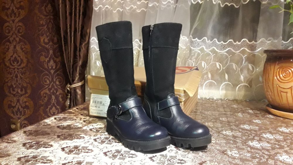 Зимние сапоги на девочку