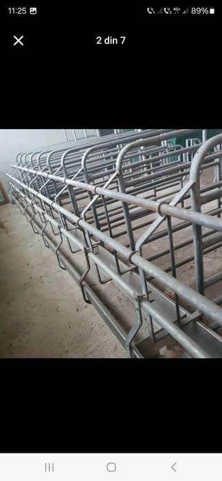 Boxe de fatare suine echipamente ferme zootehnice