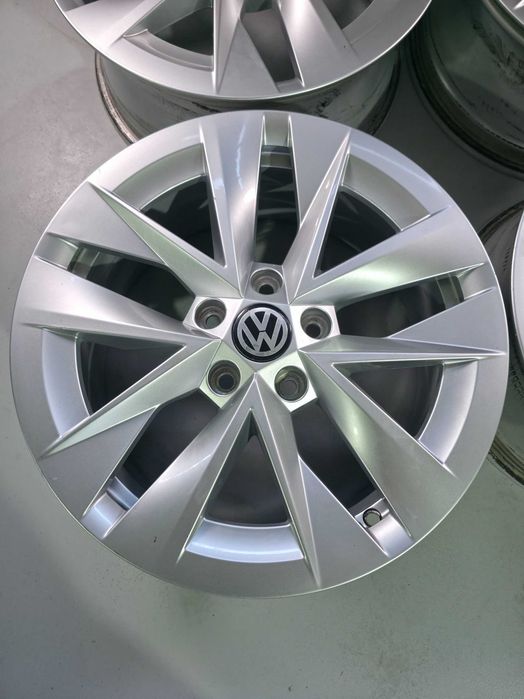 4 Jante Aliaj 5x112 17'' 7J ET 46 OEM Skoda Octavia 4 Superb Karoq Kodiaq / VW Passat Touran Sharan Golf Tiguan Caddy / SEAT CUPRA