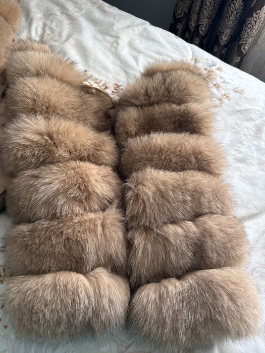 Blană vulpe naturală