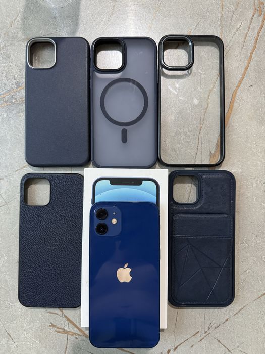 iPhone 12 64GB Синий  | Не вскрыт | Оригинал | 78% АКБ