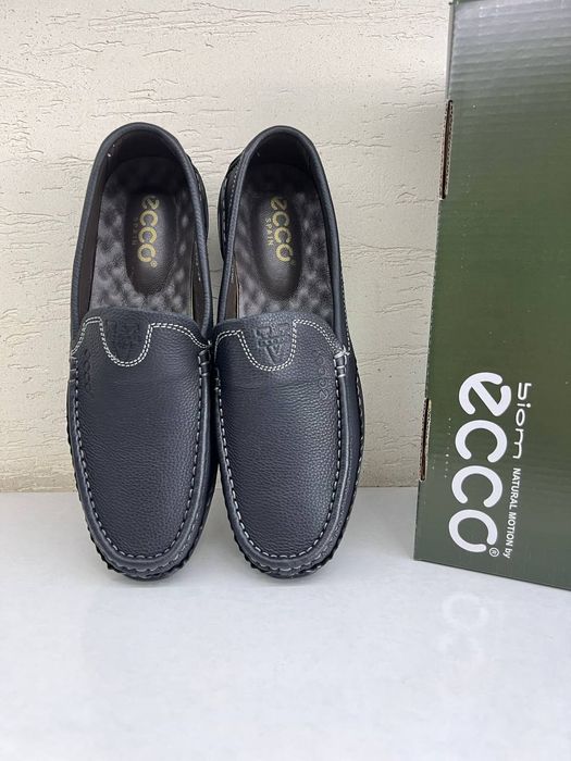 Мужская кожаная мокасини от Ecco!