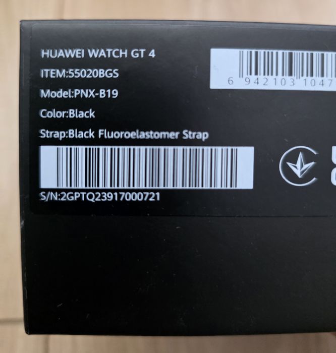 Huawei Watch GT 4 (46mm) Black – Pachet Complet, Stare Excelentă