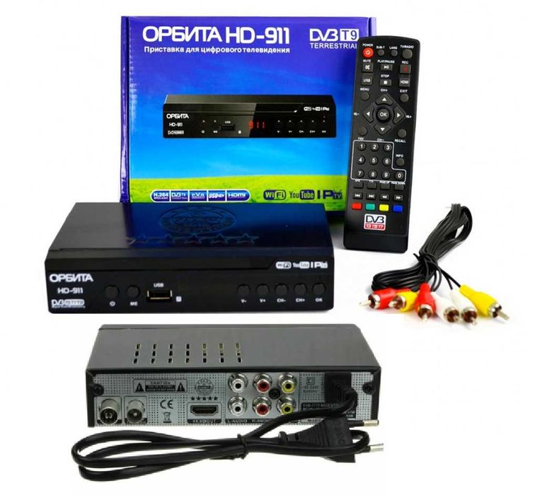 Декодер за ефирна телевизия тип DVB-T2 ТВ приемник