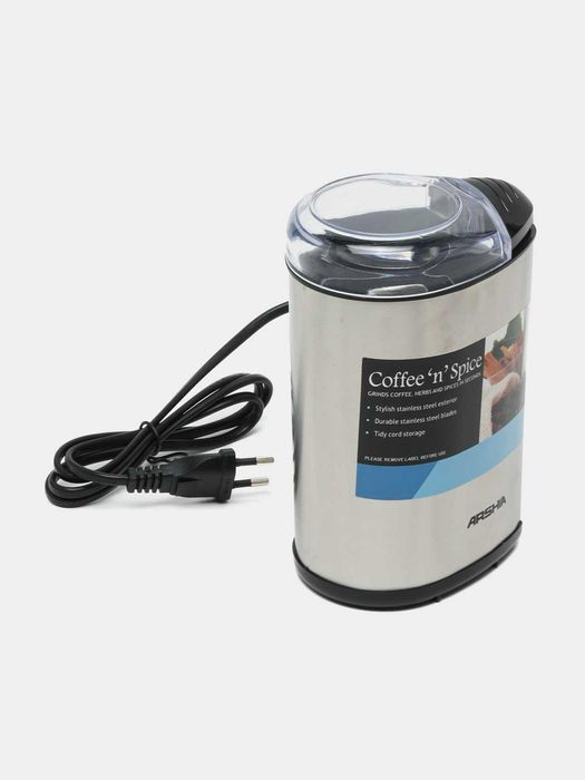 Кофемолка Arshia AS2001 электрическая ротационная, 160 Вт kf4