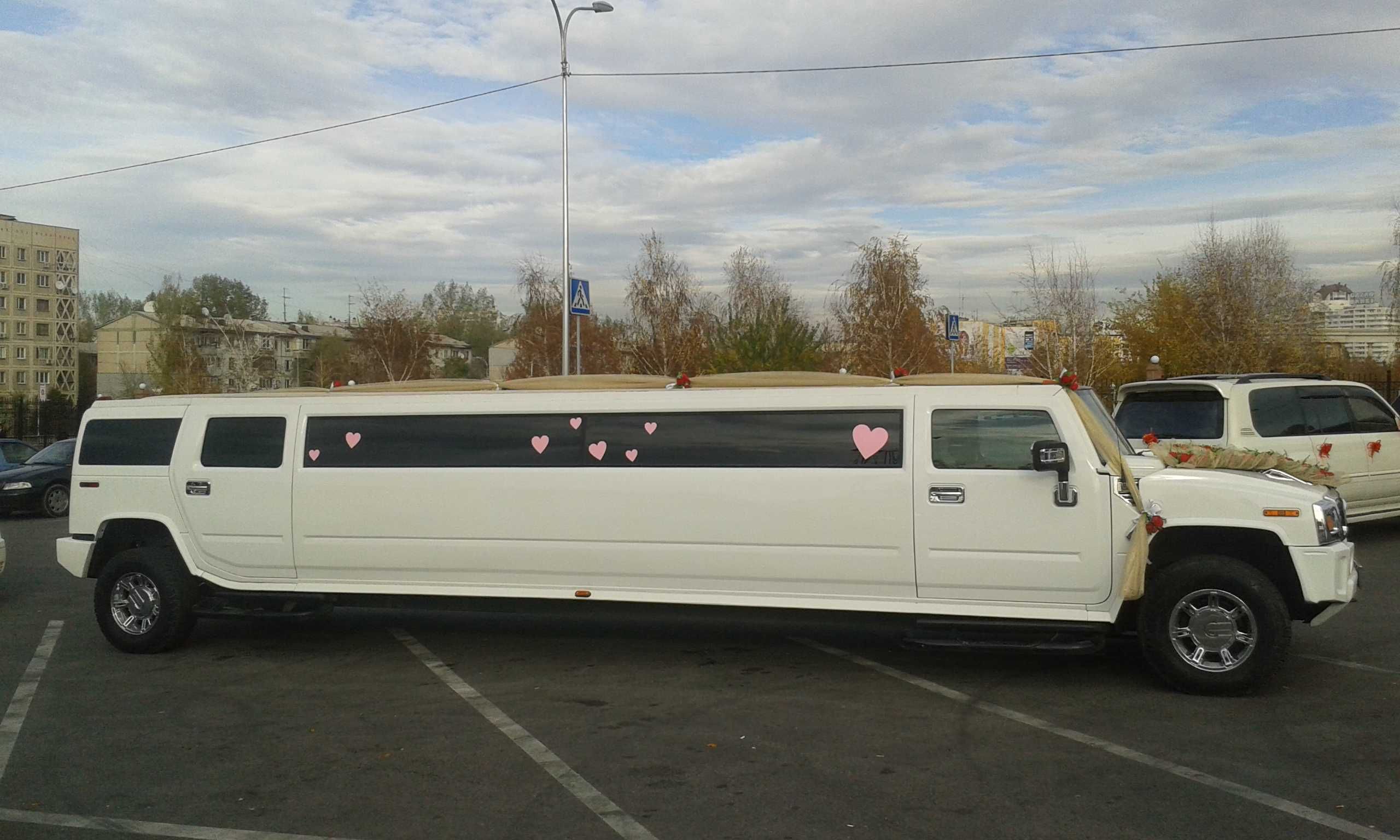 Габариты Hummer h2 лимузин