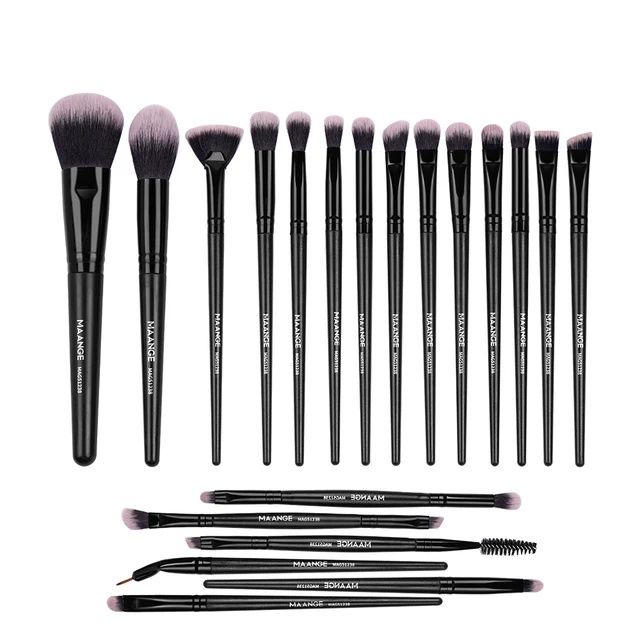 Set de 20 pensule profesionale pentru make-up