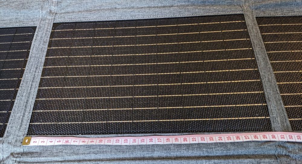 Соларен панел MHPOWOS 120W. Лек и сгъваем, (кемпер, каравани, туризъм)