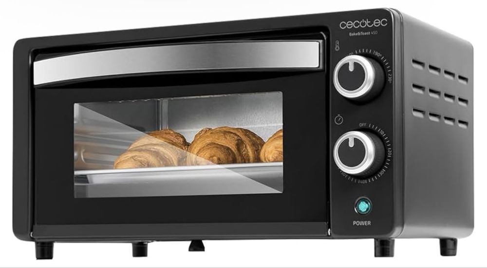 Cuptor de masă Cecotec Bake&Toast 1090 Negru, 10L