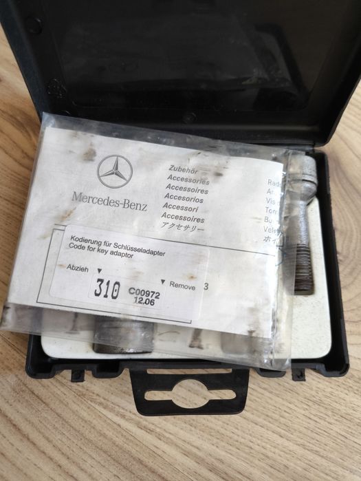 Болтове за колела против кражба (секретни ) за Mercedes-Benz, реф. номер B6 647 0143