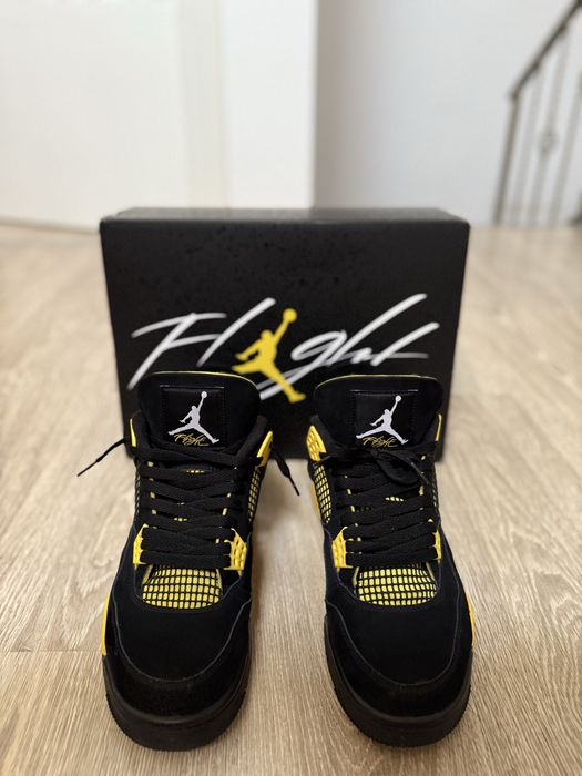 Air Jordan 4 Retro Yellow Thunder size:44,5