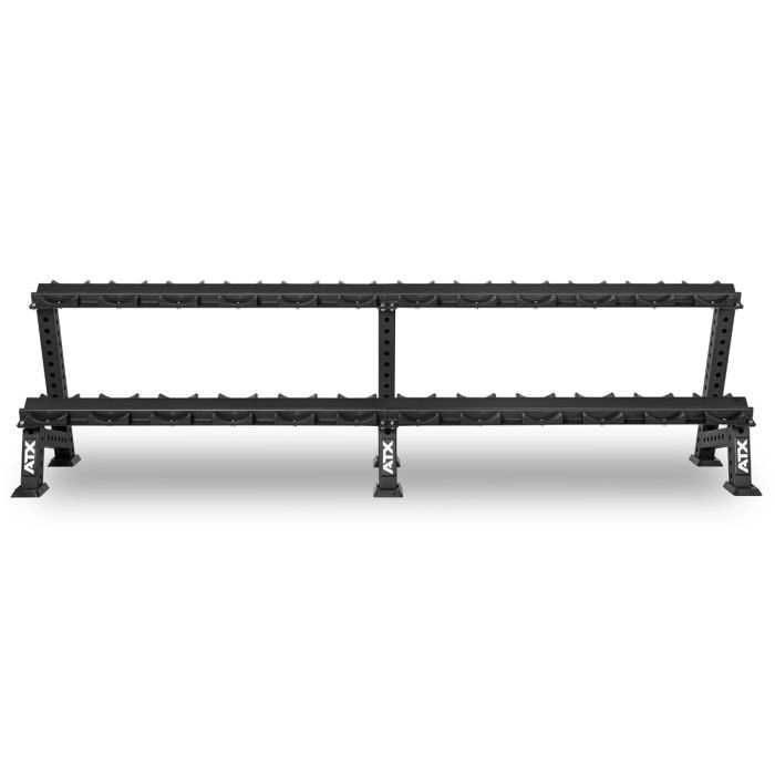 Стойка за Дъмбели / Стелаж за Гири / Двуредова Поставка / Фитнес