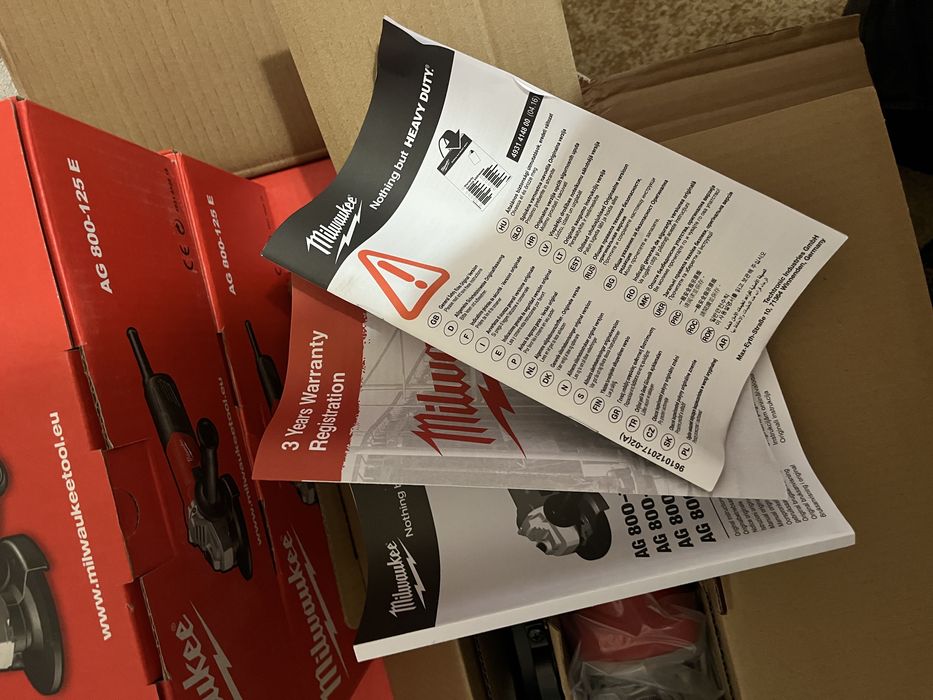 Flex/polizor milwaukee Ag 800-125E