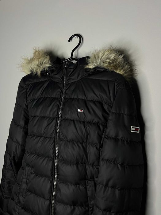 Tommy Hilfiger Jeans Faux Fur Down Puffer Jacket Дамско Яке
