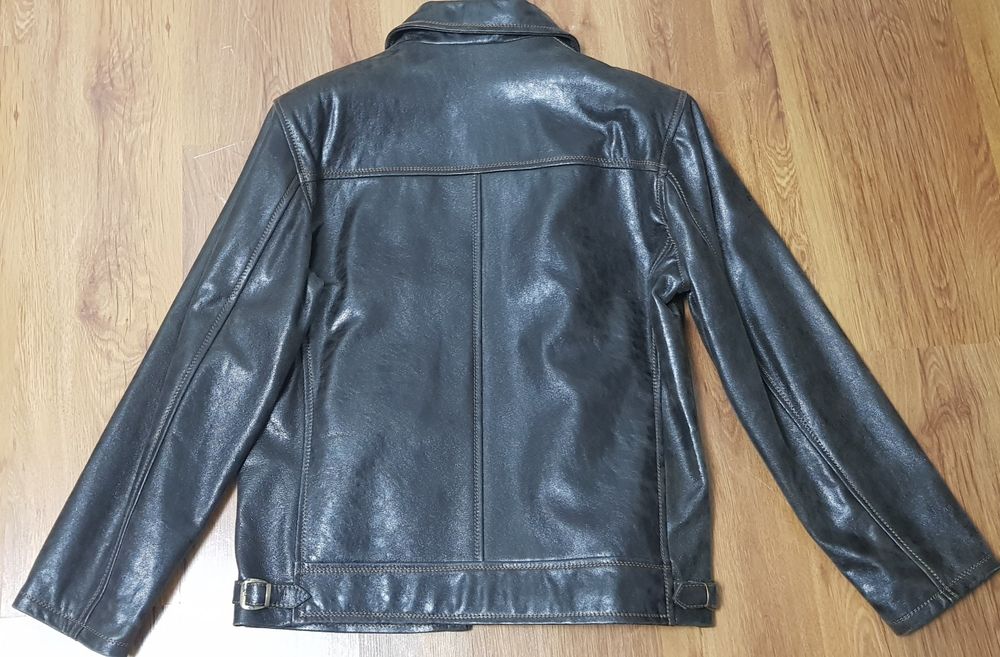 Geacă din piele naturală pentru bărbați mar 50