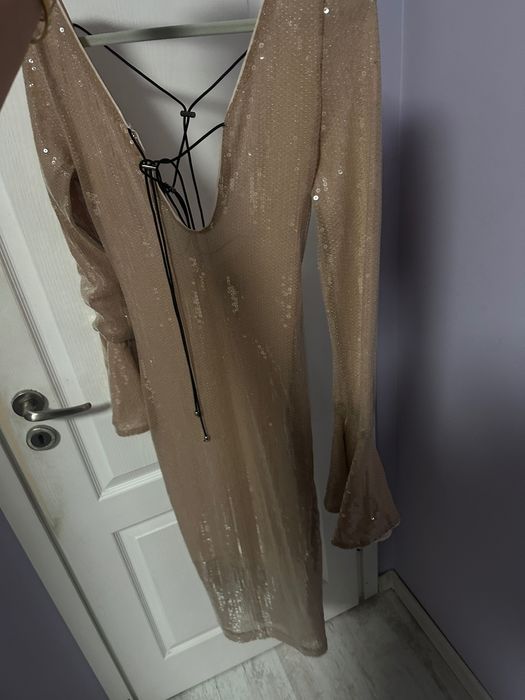 Дълга рокля с размер